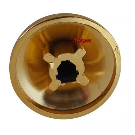 Manette aspect bronze table de cuisson Sauter 76X1568