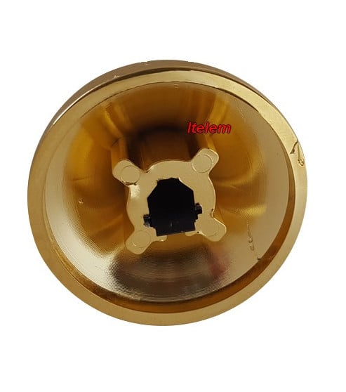 Manette aspect bronze table de cuisson Sauter 76X1568