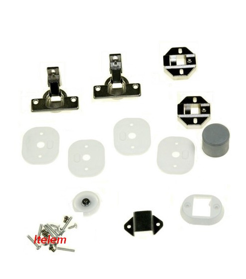 Kit charnières encastrement lave-linge Indesit C00087354