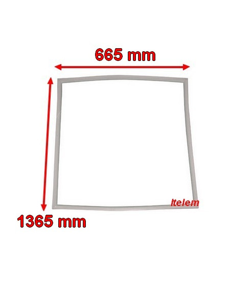 Joint de porte vitrine Iberna 1365 x 665 mm