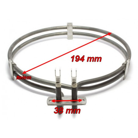 Résistance circulaire four Siemens 00499003