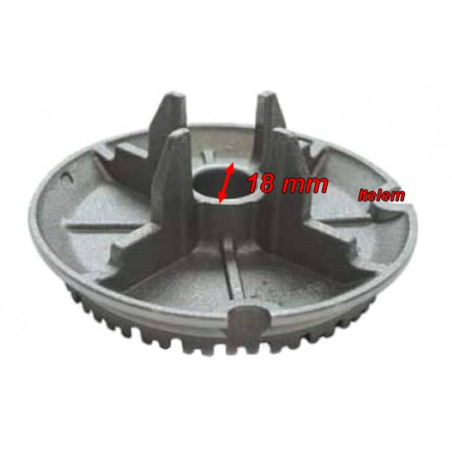 Couronne de brûleur semi-rapide plaque cuisson cuisinière Sauter 75X2367