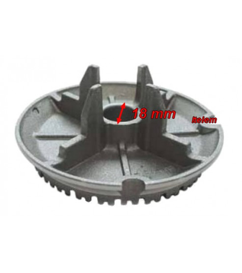 Couronne de brûleur semi-rapide plaque cuisson cuisinière Sauter 75X2367