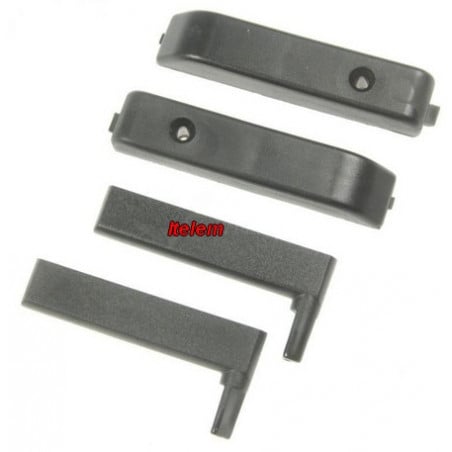 Joues auvent fixation charnière droite gauche hotte Brandt 74X9095