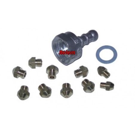 Kit injecteurs gaz butane cuisinière Rosières 93575264