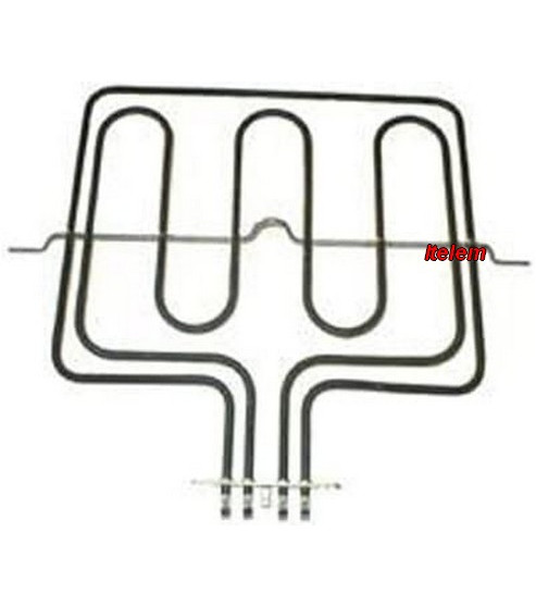 Résistance de grill voûte cuisinière Bauknecht 481925928819