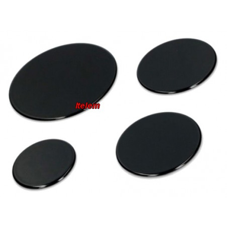 Kit chapeaux de brûleur cuisinière plaque de cuisson Arthur-Martin 50247380004