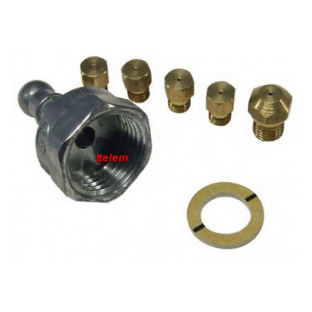 Kit injecteurs gaz butane propane cuisinière Faure 3428195071