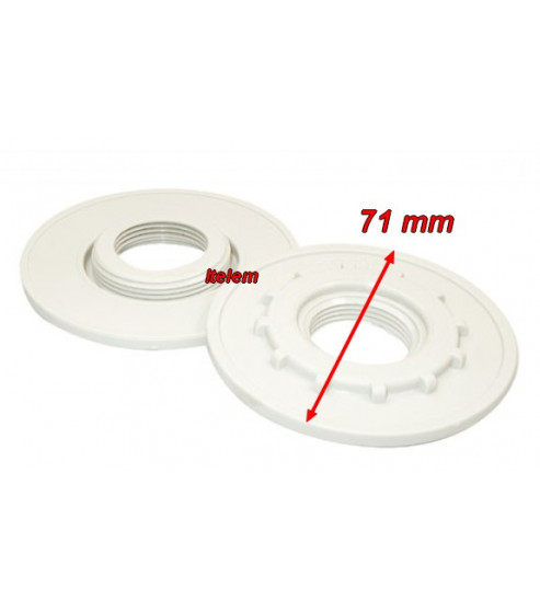 Kit contre écrou bras supérieur lave-vaisselle 71 mm Miele 2932066