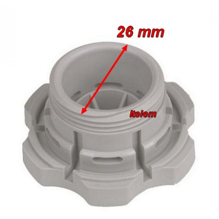 Ecrou palier bras supérieur lave-vaisselle 26 mm Miele 2599914