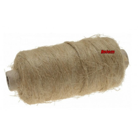 Bobine fil de chanvre fin (80g)