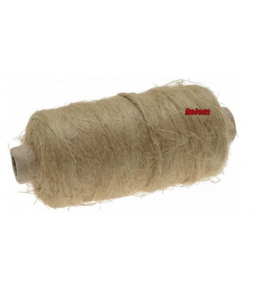 Bobine fil de chanvre fin (80g)