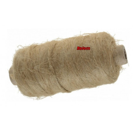 Bobine fil de chanvre fin (80g) pour filet de visserie d’électrovanne et chaudière