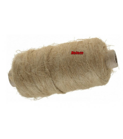 Bobine fil de chanvre fin (80g) pour filet de visserie d’électrovanne et chaudière