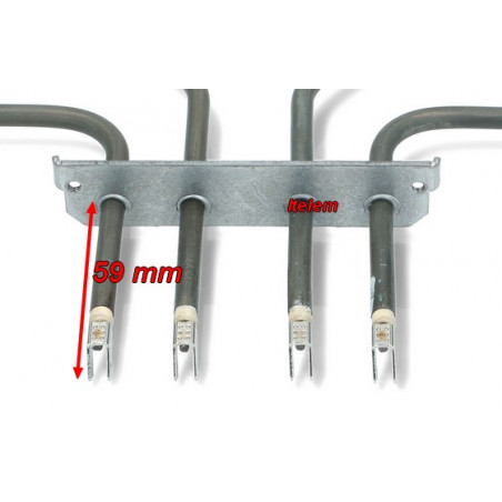 Résistance de grill voûte four Siemens 00470970