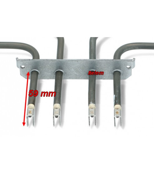 Résistance de grill voûte four Siemens 00470970