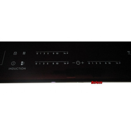 Dessus verre vitrocéramique plaque à induction Electrolux 140045371014