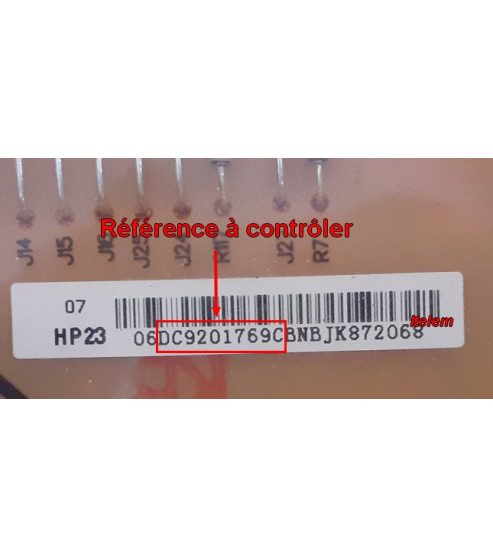 Module électronique de puissance lave-linge Samsung DC92-01769C