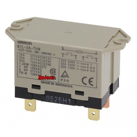 Relai de puissance G7L-2A-TUB four Zanussi