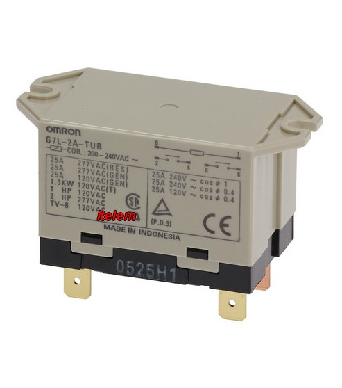 Relai de puissance G7L-2A-TUB four Zanussi