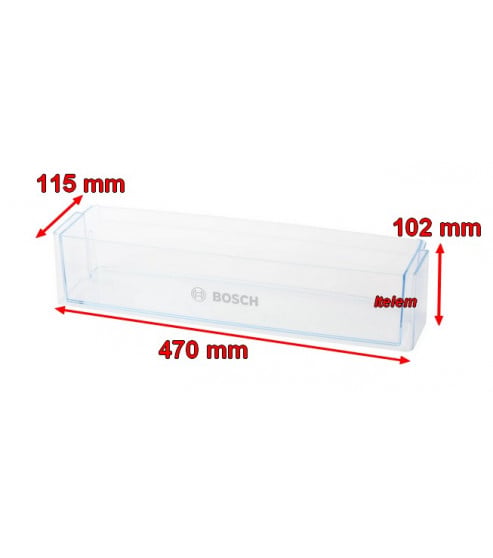 Balconnet porte-bouteilles pour réfrigérateur Bosch 00664286