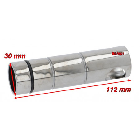 Tube de trop plein lave-vaisselle table-chaude Rubinetterie Del Friuli
