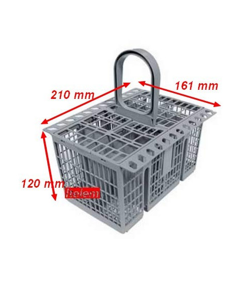 Panier Porte Couverts Medium - Cestello Per Lavastoviglie - Compatibile Con Hotpoint, Indesit, Whirlpool - Per Posate E Accessori