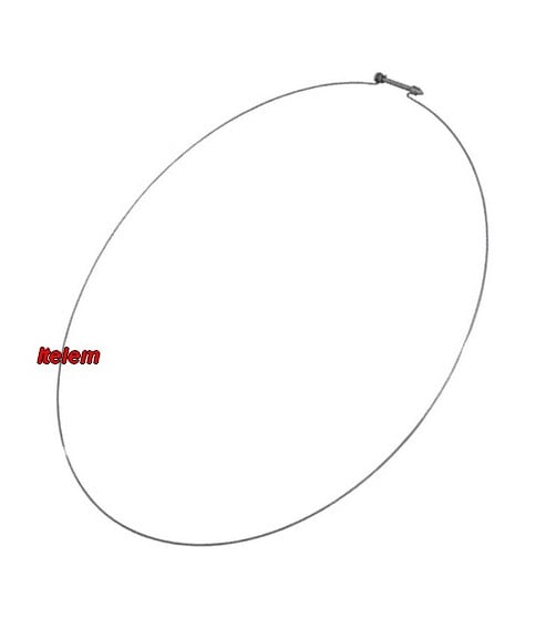 Cerclage arrière joint de hublot lave-linge Laden 481249218017