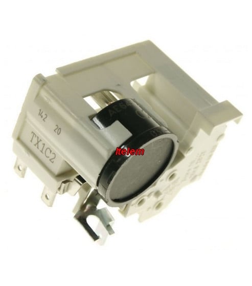 Relais et klixon de démarrage compresseur réfrigérateur Whirlpool 481228038119