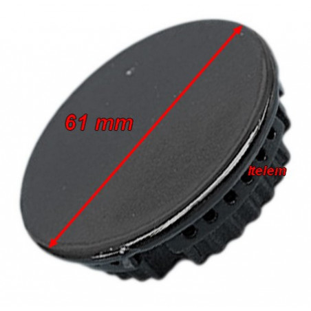 Chapeau de brûleur semi-rapide pour table de cuisson Ariston 482000029243
