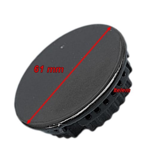 Chapeau de brûleur semi-rapide pour table de cuisson Ariston 482000029243