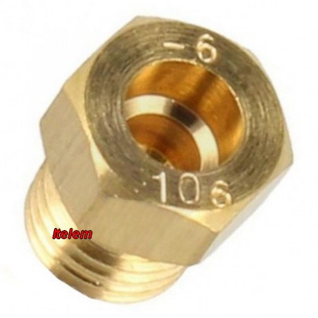 Injecteur gaz naturel calibre 106 table de cuisson Ariston C00057740