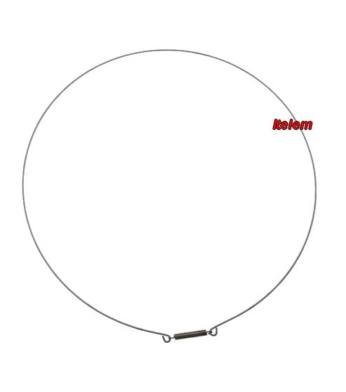 Anneau tendeur avant manchette lave-linge Miele 9041110