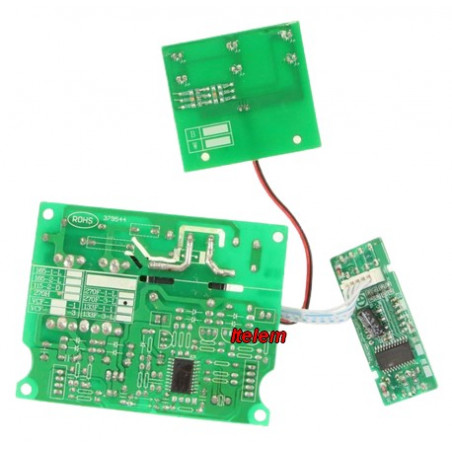 Module électronique commande et afficheur led cave à vin La Sommelière D123BP0302LED