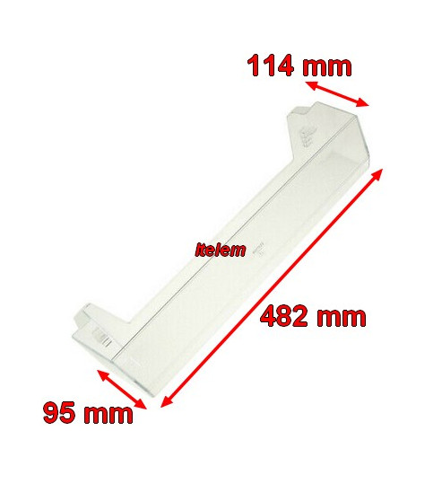 Balconnet porte-bouteilles réfrigérateur Hotpoint C00387125