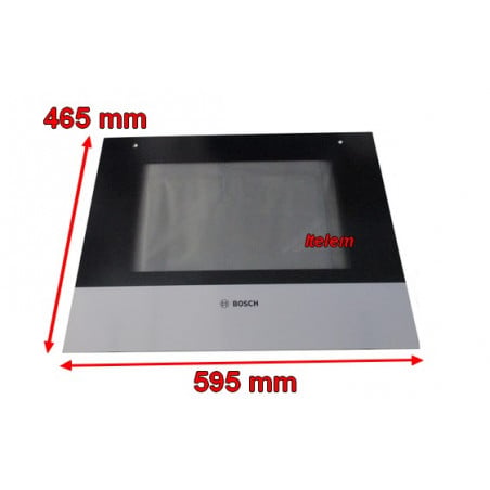 Vitre extérieure de porte four Bosch 00245458