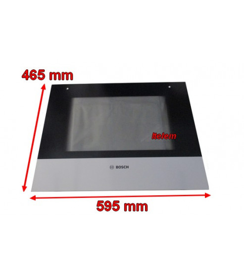 Vitre extérieure de porte four Bosch 00245458