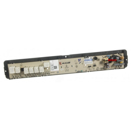 Module électronique affichage et commande four Béko 267440115