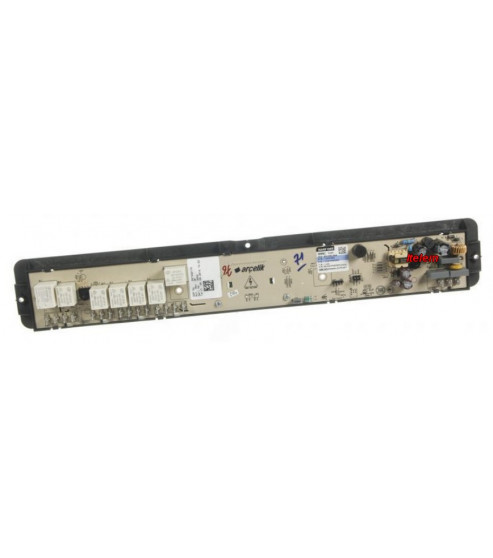 Module électronique affichage et commande four Béko 267440115