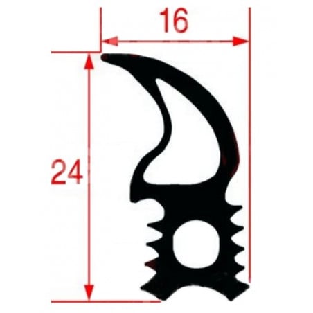 Joint de porte four Convotherm 7011001