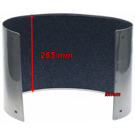 Tôle abrasive éplucheuse Roga