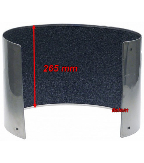 Tôle abrasive éplucheuse Roga