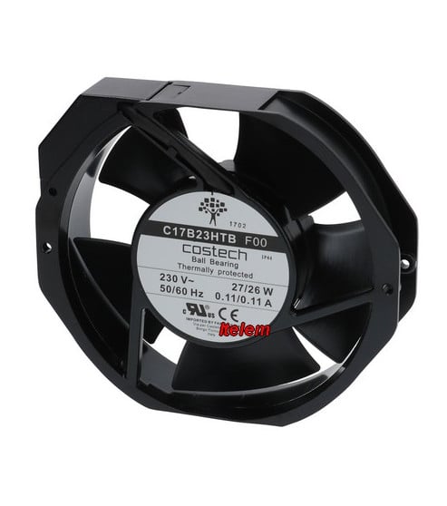 Ventilateur axial C17B23HTBF00 machine à granité Rational