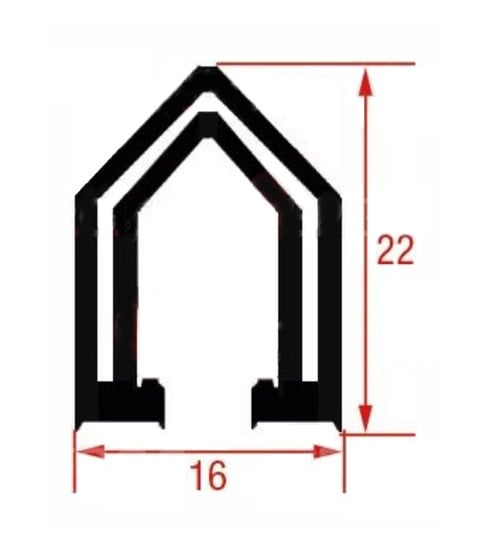 Joint de porte four Thirode 680x600mm
