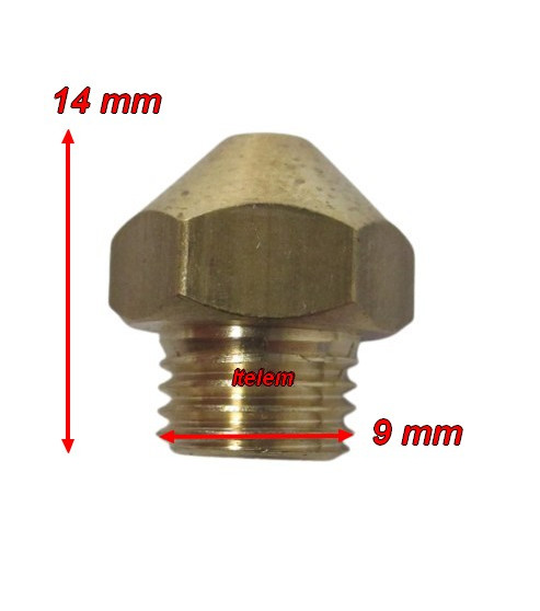 Injecteur gaz fourneau 9 mm x 14 mm Ambassade 65INJ135
