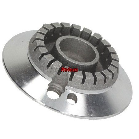 Couronne de brûleur semi-rapide plaque de cuisson Smeg 870650447
