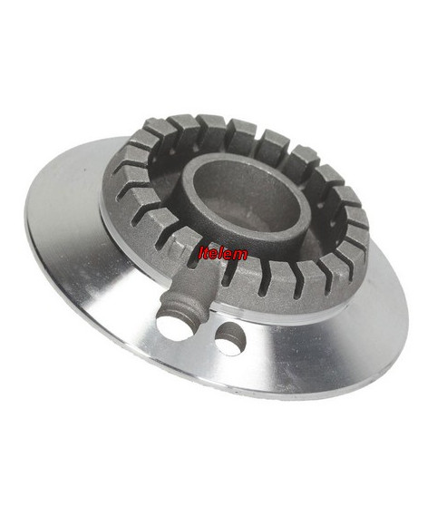 Couronne de brûleur semi-rapide plaque de cuisson Smeg 870650447