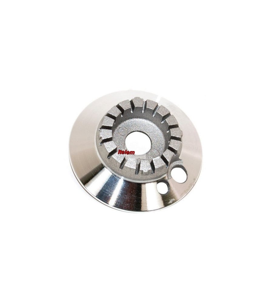 Couronne de brûleur foyer auxiliaire plaque de cuisson Smeg 870650444