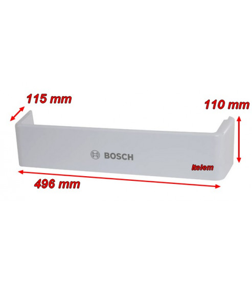 Balconnet porte-bouteilles réfrigérateur Bosch 00660810