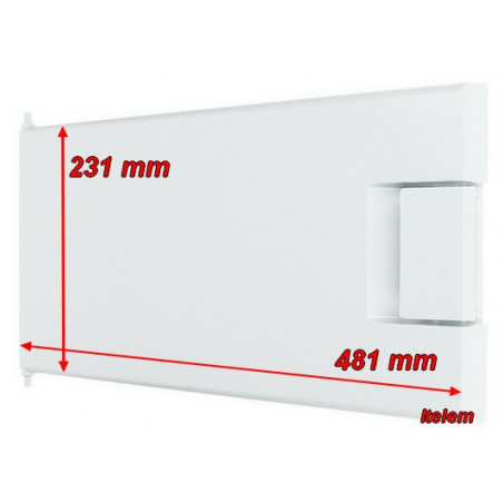 Portillon freezer réfrigérateur Bauknecht 481244078254